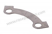 P10510 - Tab washer for Porsche 356B T6 • 1961 • 1600 s (616 / 12 t6) • Coupe reutter b t6 • Manual gearbox, 4 speed