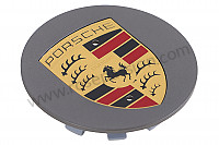 P183685 - Tampao da roda para Porsche 991 • 2013 • 991 c2 • Coupe • Caixa manual 7 velocidades