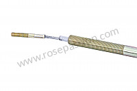 P10575 - Clutch cable for Porsche 924 • 1978 • 924 2.0 • Coupe • Manual gearbox, 4 speed