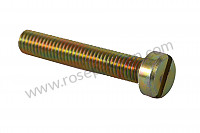 P10706 - Pan-head screw for Porsche 356B T5 • 1960 • 1600 carrera gt (692 / 3a) • Coupe b t5 • Manual gearbox, 4 speed