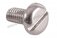 P276858 - Oval-head screw for Porsche 356B T6 • 1962 • 2000 carrera gs (587 / 1) • Coupe reutter b t6 • Manual gearbox, 4 speed
