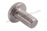P276858 - Oval-head screw for Porsche 356B T6 • 1962 • 1600 s (616 / 12 t6) • Coupe reutter b t6 • Manual gearbox, 4 speed