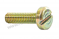 P10722 - Oval-head screw for Porsche 912 • 1966 • 912 1.6 • Coupe • Manual gearbox, 5 speed
