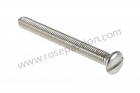 P276884 - Oval-head screw for Porsche 356B T6 • 1962 • 2000 carrera gs (587 / 1) • Coupe reutter b t6 • Manual gearbox, 4 speed