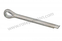 P10735 - Cotter pin for Porsche 356a • 1955 • 1600 s (616 / 2) • Cabrio a t1 • Manual gearbox, 4 speed