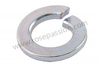 P162542 - Lock ring for Porsche 356a • 1959 • 1600 (616 / 1 t2) • Convertible d'a t2 • Manual gearbox, 4 speed