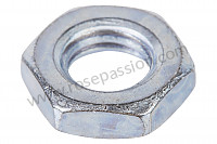 P130820 - Hexagon nut for Porsche 944 • 1991 • 944 s2 • Coupe • Manual gearbox, 5 speed