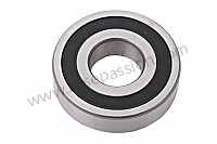 P10897 - Deep-groove ball bearing for Porsche 356a • 1957 • 1600 s (616 / 2 t2) • Coupe a t2 • Manual gearbox, 4 speed