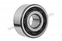 P10908 - Angular-contact bearing for Porsche 356B T6 • 1961 • 1600 s (616 / 12 t6) • Karmann hardtop coupe b t6 • Manual gearbox, 4 speed