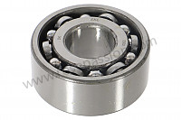 P10909 - Angular-contact bearing for Porsche 356a • 1957 • 1600 s (616 / 2) • Cabrio a t1 • Manual gearbox, 4 speed