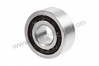 P10909 - Angular-contact bearing for Porsche 356B T6 • 1963 • 1600 super 90 (616 / 7 t6) • Coupe karmann b t6 • Manual gearbox, 4 speed