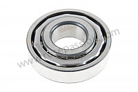 P10912 - Ball bearing for Porsche 356a • 1956 • 1600 s (616 / 2) • Cabrio a t1 • Manual gearbox, 4 speed
