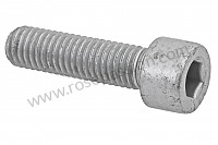 P106905 - Pan-head screw for Porsche 928 • 1984 • 928 4.7s • Coupe • Automatic gearbox
