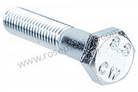 P11125 - Hexagon-head bolt for Porsche 911 Turbo / 911T / GT2 / 965 • 1987 • 3.3 turbo • Coupe • Manual gearbox, 4 speed