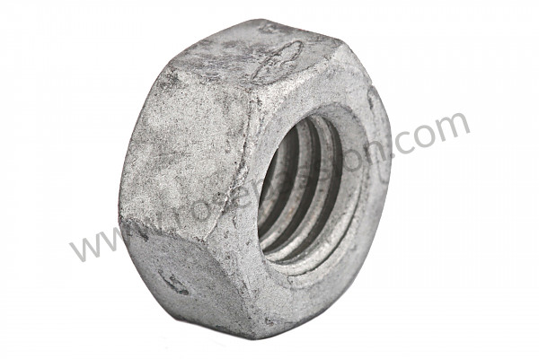 P120973 - Hexagon nut for Porsche 356a • 1957 • 1500 carrera gt (547 / 1) • Coupe a t2 • Manual gearbox, 4 speed