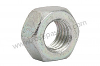 P251 - Hexagon nut for Porsche 912 • 1966 • 912 1.6 • Coupe • Manual gearbox, 4 speed