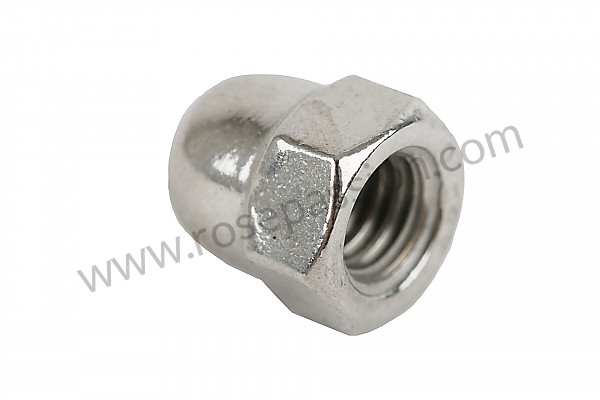 P277220 - Cap nut for Porsche 356a • 1958 • 1600 carrera gs (692 / 2) • Coupe a t2 • Manual gearbox, 4 speed