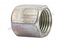 P11474 - Union nut for Porsche 356B T5 • 1960 • 1600 s (616 / 2 t5) • Roadster b t5 • Manual gearbox, 4 speed