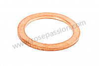 P11589 - Sealing ring for Porsche 911 Turbo / 911T / GT2 / 965 • 1989 • 3.3 turbo • Coupe • Manual gearbox, 5 speed