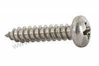 P11692 - Tapping screw for Porsche 912 • 1967 • 912 1.6 • Targa • Manual gearbox, 4 speed