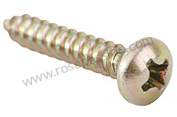 P11702 - Oval-head sheetmetal screw for Porsche 924 • 1978 • 924 2.0 • Coupe • Automatic gearbox