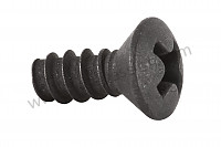 P11804 - Oval-head sheetmetal screw for Porsche 911 Turbo / 911T / GT2 / 965 • 1992 • 3.3 turbo • Coupe • Manual gearbox, 5 speed