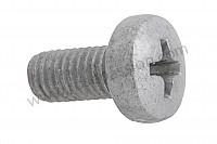 P125133 - Oval-head screw for Porsche 993 Turbo • 1995 • 993 turbo • Coupe • Manual gearbox, 6 speed