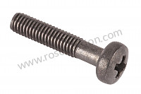 P11819 - Oval-head screw for Porsche 944 • 1991 • 944 s2 • Coupe • Manual gearbox, 5 speed