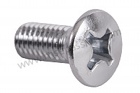 P11858 - Countersunk-head screw for Porsche 356B T5 • 1961 • 1600 s (616 / 2 t5) • Coupe b t5 • Manual gearbox, 4 speed