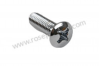 P248123 - Countersunk-head screw for Porsche 356B T5 • 1961 • 1600 s (616 / 2 t5) • Coupe b t5 • Manual gearbox, 4 speed