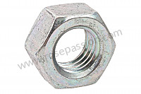 P157279 - Hexagon nut for Porsche 911 Turbo / 911T / GT2 / 965 • 1992 • 3.3 turbo • Coupe • Manual gearbox, 5 speed
