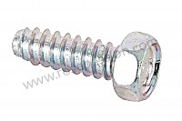 P11966 - Tapping screw for Porsche 911 Turbo / 911T / GT2 / 965 • 1986 • 3.3 turbo • Coupe • Manual gearbox, 4 speed