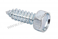 P11966 - Tapping screw for Porsche 911 Turbo / 911T / GT2 / 965 • 1989 • 3.3 turbo • Targa • Manual gearbox, 5 speed