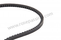 P12009 - Narrow v-belt for Porsche 911 Classic • 1969 • 2.0s • Coupe • Manual gearbox, 5 speed