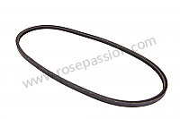 P222416 - Narrow v-belt for Porsche 911 G • 1981 • 3.0sc • Targa • Manual gearbox, 5 speed