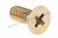 P12132 - Countersunk-head screw for Porsche 911 Turbo / 911T / GT2 / 965 • 1986 • 3.3 turbo • Coupe • Manual gearbox, 4 speed