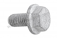 P125148 - Hexagon-head bolt for Porsche 996 / 911 Carrera • 2005 • 996 carrera 2 • Targa • Manual gearbox, 6 speed