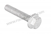P120994 - Hexagon-head bolt for Porsche 996 Turbo / 996T / 911 Turbo / GT2 • 2001 • 996 turbo • Coupe • Manual gearbox, 6 speed