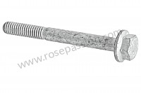 P135000 - Hexagon-head bolt for Porsche 996 Turbo / 996T / 911 Turbo / GT2 • 2005 • 996 turbo • Coupe • Manual gearbox, 6 speed