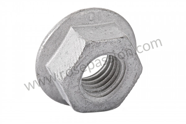 P125166 - Hexagon nut for Porsche 997-1 / 911 Carrera • 2005 • 997 c2s • Coupe • Manual gearbox, 6 speed