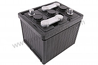 P204229 - Battery for Porsche 356a • 1957 • 1300 (506 / 2) • Coupe a t1 • Manual gearbox, 4 speed