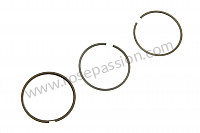 P72915 - Set of rings for a piston for Porsche 911 Classic • 1969 • 2.0e • Coupe • Manual gearbox, 5 speed