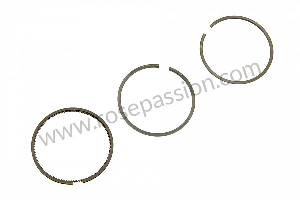 P72915 - Set of rings for a piston for Porsche 914 • 1972 • 914 / 6 • Manual gearbox, 5 speed