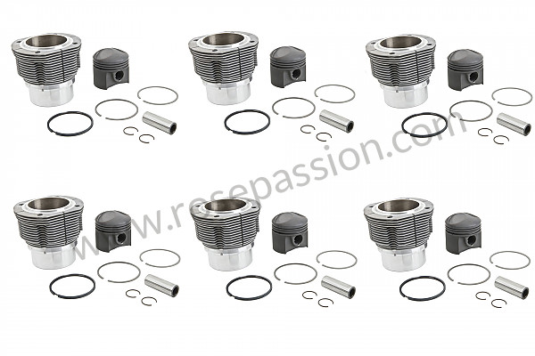 P400289 - CYLINDER WITH PISTONS for Porsche 