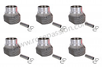 P12651 - Kit pistons cylindres 为了 Porsche 911 Classic • 1969 • 2.0e • Coupe