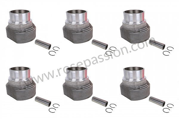 P12651 - Kit pistons cylindres XXXに対応 Porsche 911 Classic • 1969 • 2.0e • Coupe