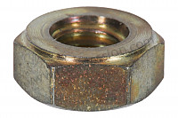 P12849 - Hexagon nut for Porsche 356B T5 • 1961 • 1600 carrera gt (692 / 3a t5) • Coupe b t5 • Manual gearbox, 4 speed