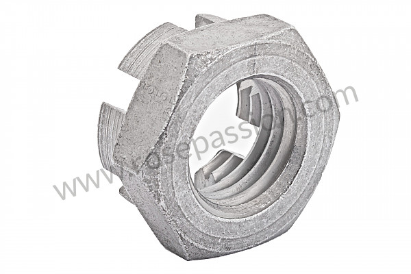 P13099 - Castle nut for Porsche 912 • 1967 • 912 1.6 • Coupe • Manual gearbox, 4 speed