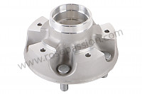 P173939 - Front wheel hub with wheel bolt for Porsche 356C • 1964 • 2000 carrera gs (587 / 1) • Cabrio c • Manual gearbox, 4 speed