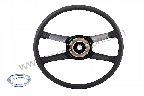 P213542 - 40 cm leather steering wheel, 911 for Porsche 911 Classic • 1969 • 2.0t • Targa • Automatic gearbox